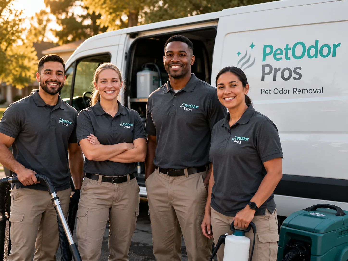 Pet Odor Removal team serving Dunmore, WV
